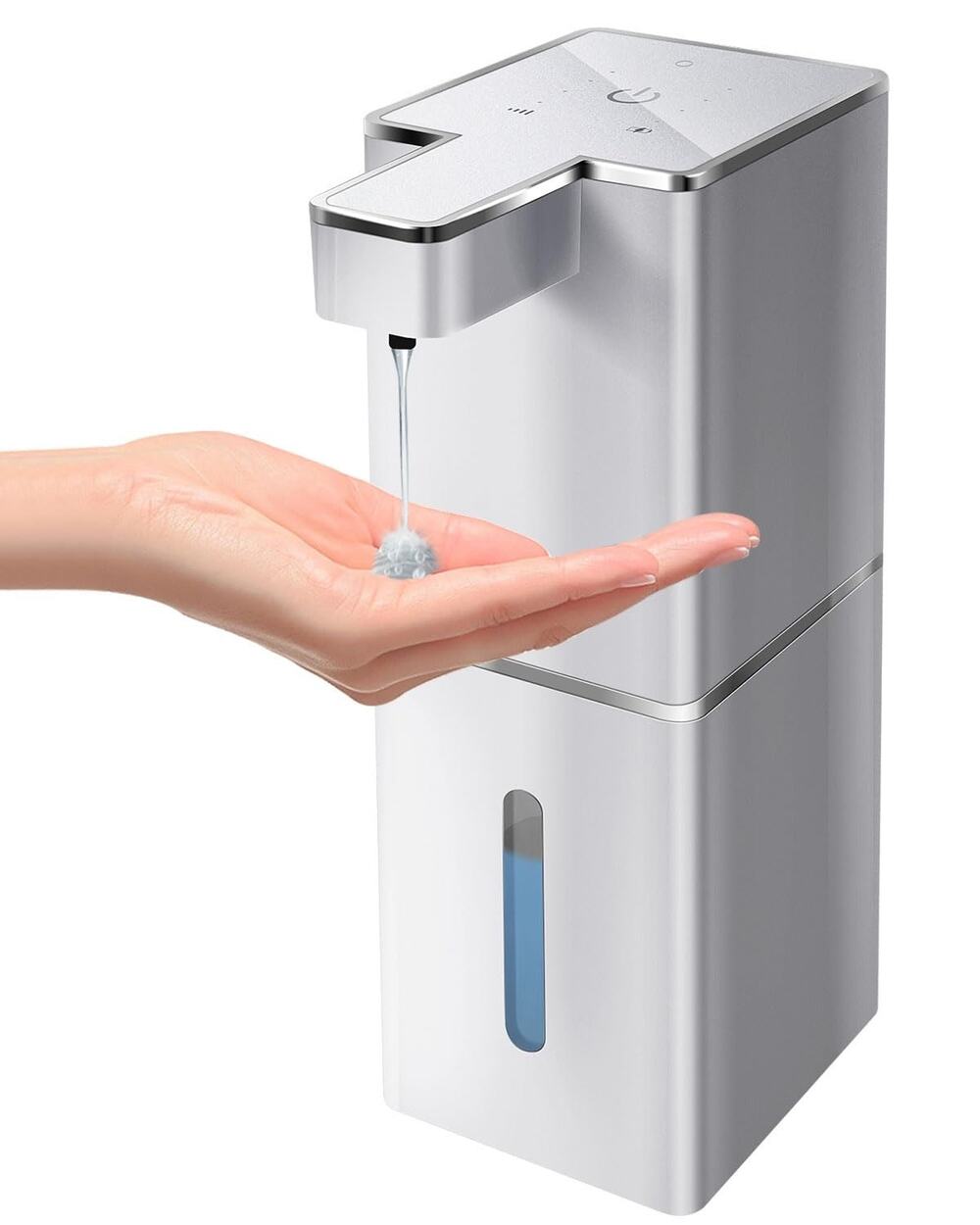 Automatic Liquid Soap Dispenser Touchless Soap Dispenser 380ml/12.8oz Rechargeab